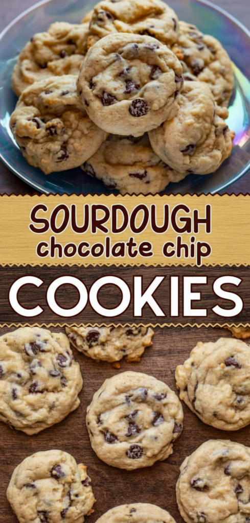 Sourdough Chocolate Chip Cookies