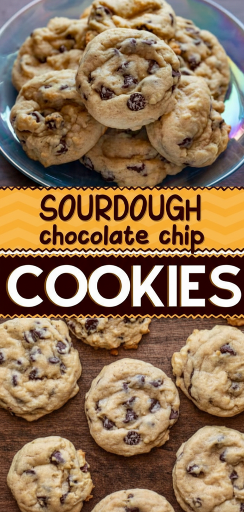 Sourdough Chocolate Chip Cookies