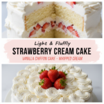 Strawberry Cream Cake