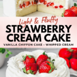 Strawberry Cream Cake