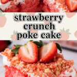 Strawberry Crunch Cake
