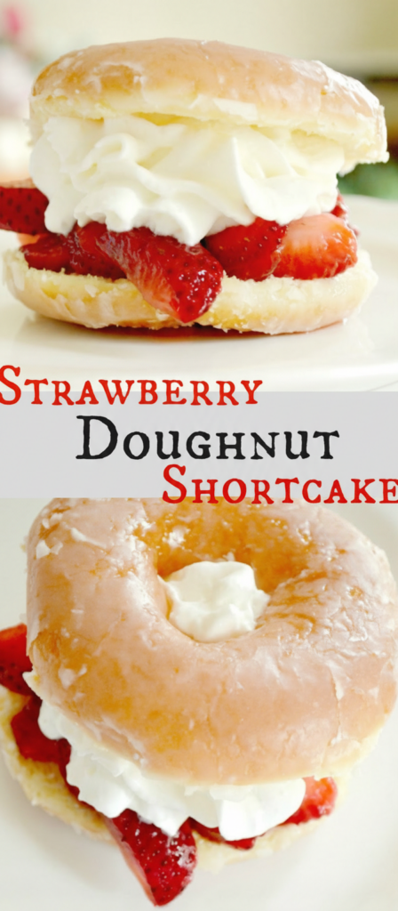 Strawberry Doughnut Shortcake