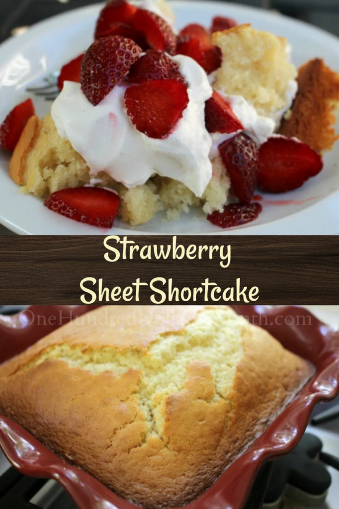 Strawberry Sheet Shortcake