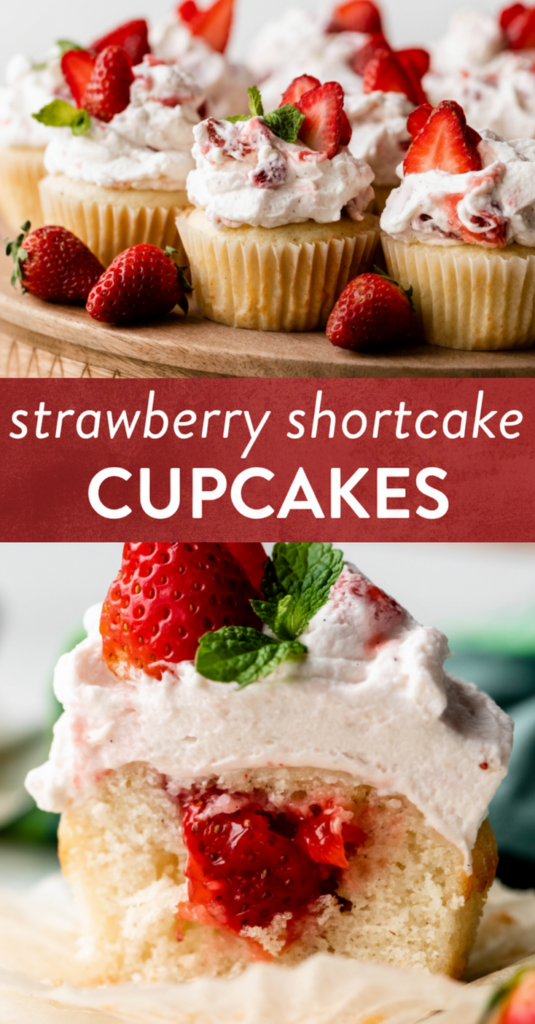 Strawberry Shortcake Cupcakes