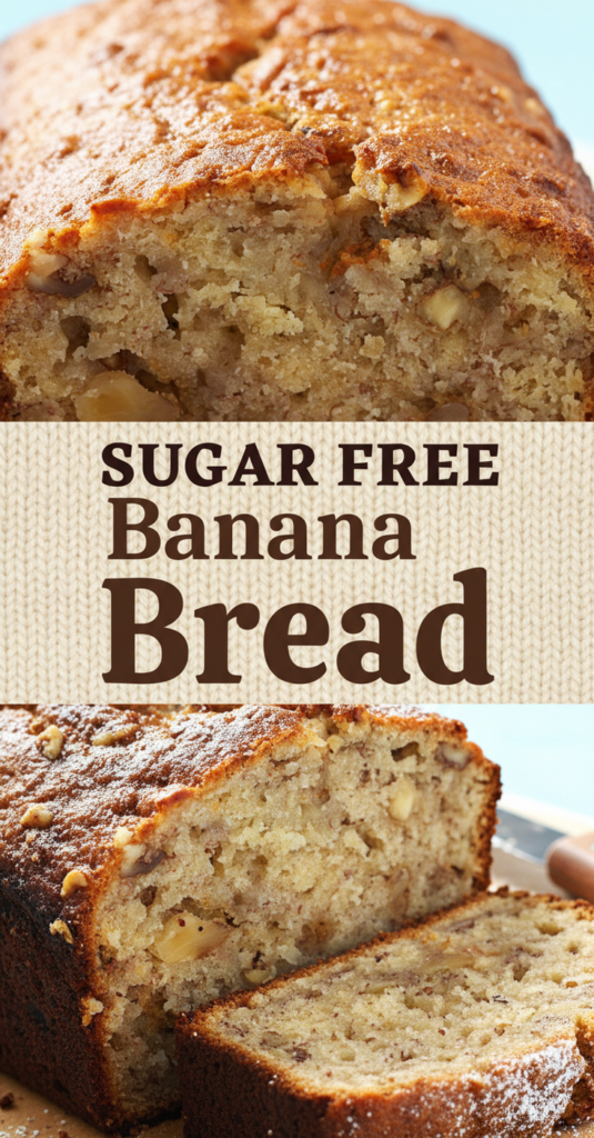 Sugar Free Banana Bread