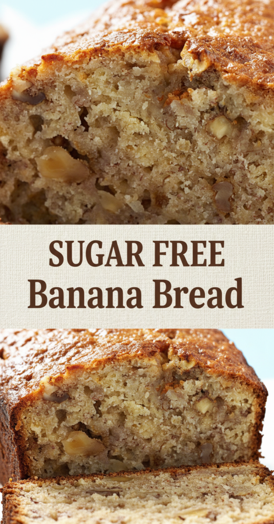 Sugar-Free Banana Bread
