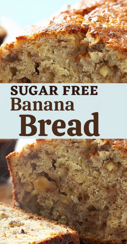 Sugar Free Banana Bread