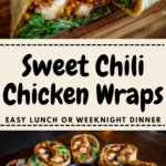Sweet Chili Chicken Wraps
