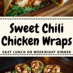 Sweet Chili Chicken Wraps